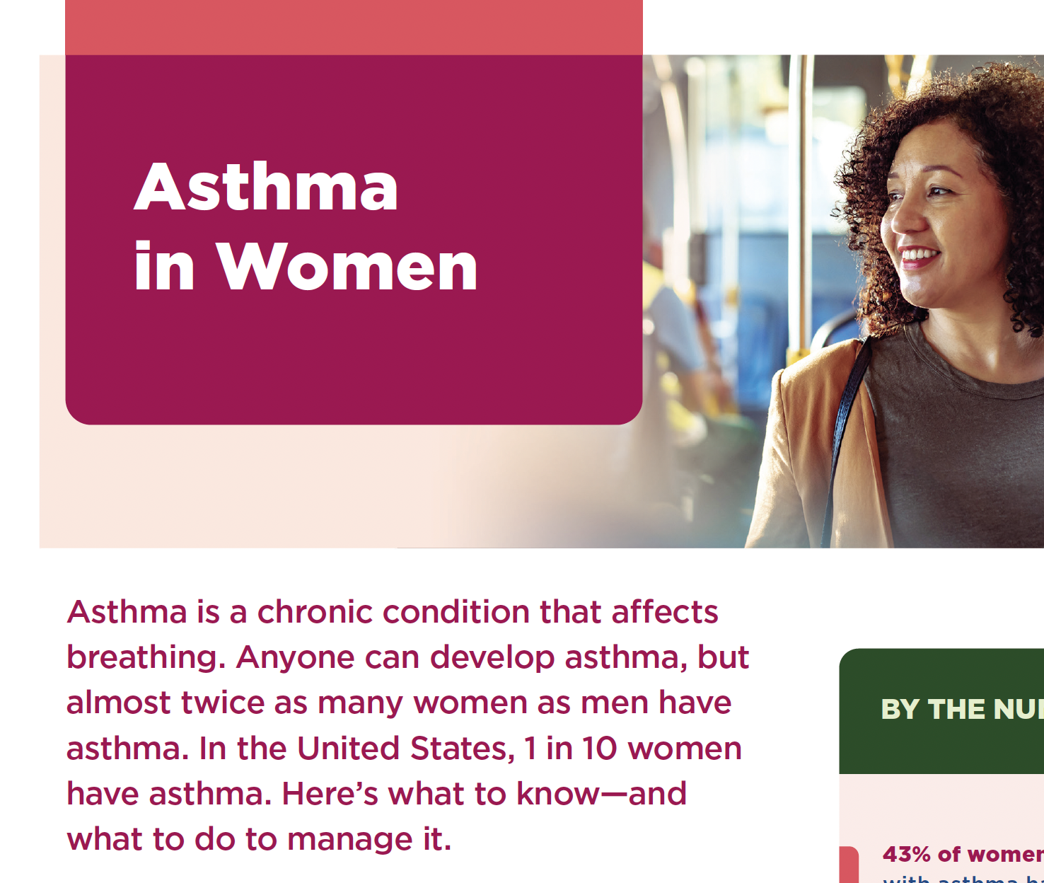 Asthma in Women Fact Sheet